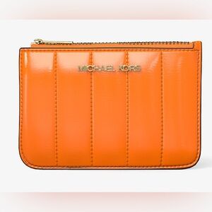 NWT Michael Kors Jet Set Small Patent Coin Purse